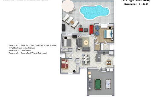 3 Bedrooms 2 Bathrooms Eagle Pointe 573Ep - Foto 24