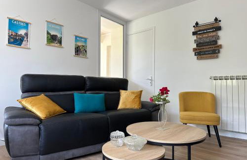 Le repaire du châtaignier, Maison à la campagne, 8 pers, 4 ch, Sidobre - Foto 2