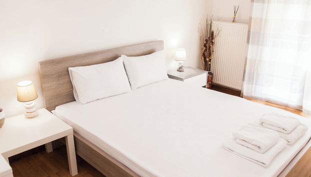 Cozy apt near Stavros Niarchos Park - Foto 2, Habitación