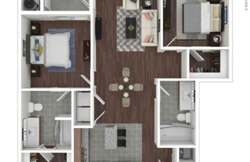 PURE SUITES 2 BED DOWNTOWN PHOENIX POOL GYM - Foto 1