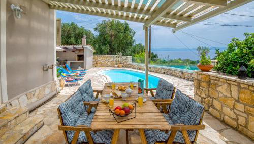 Loggos Seaview Cottage with Private Pool by Konnect - Foto 4, sunbed