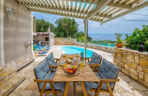 Loggos Seaview Cottage with Private Pool by Konnect - Foto 4