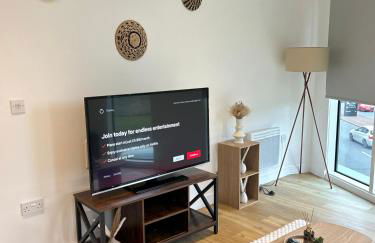 Central Manchester Apartment WIth - Terrace - Gym- Free Parking- Next To Man City Stadium & City Centre - Foto 1