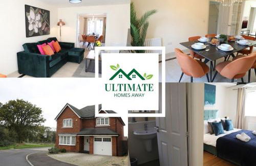 Spacious home with office and double driveway & FREE Wifi By ULTIMATE HOMES AWAY - Foto 1