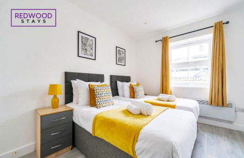 Well-Equipped Serviced Apartments in Aldershot Town Centre, Free WiFi By Redwood Stays - Foto 23