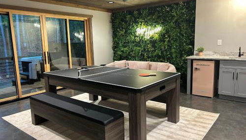 Lux Blue Ridge Cabin, Hot tub, Swing, PingPong! - Foto 5, Game Room