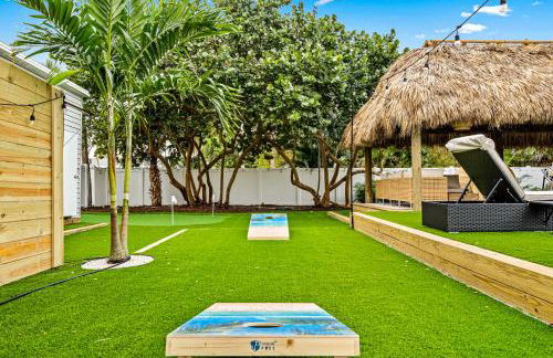 Bali Inspired home with Heated Pool, Sauna and Hot Tub! Close to Beach and Atlantic Ave - Photo 43