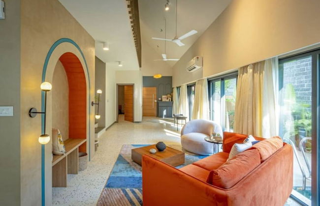 Villa Zaia - 10 Mins From Thalassa Vagator Beach - Foto 7