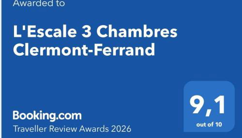 L'Escale Atypique 3 Chambres Clermont-Ferrand, Parking - Foto 2