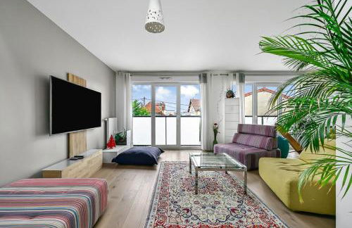 Le Nina - Duplex - Terrasse - 3 BDR - Proche Paris - Foto 9