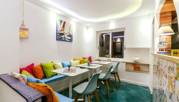 Sala de estar do lobby