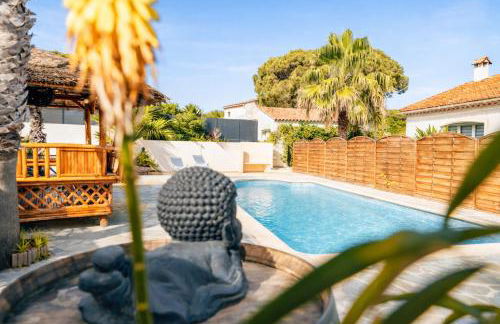 Mazet bord de mer - Plage de la Nartelle - Sainte Maxime - parking - calme & détente - Foto 2