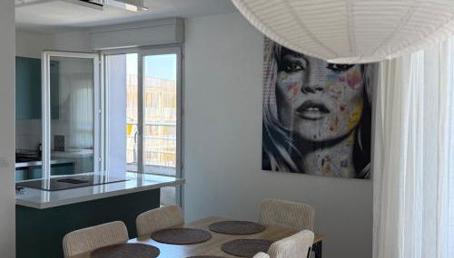 Grand appart lumineux - 6 pers, wifi, parking, check-in facile, proche commodités & métro 5min - Foto 4