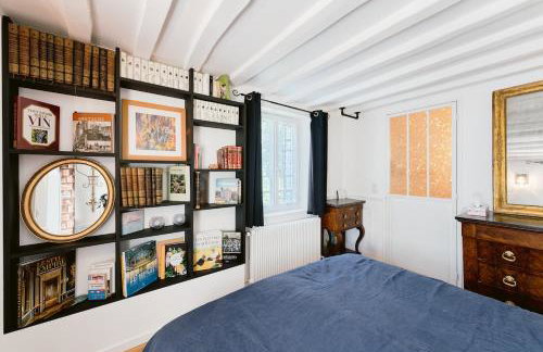 Maison du Passeur du XVIII siècle, classée, Authenticité et Confort avec Jardin SPA en option, proche Giverny, 1 heure de Paris - Foto 44