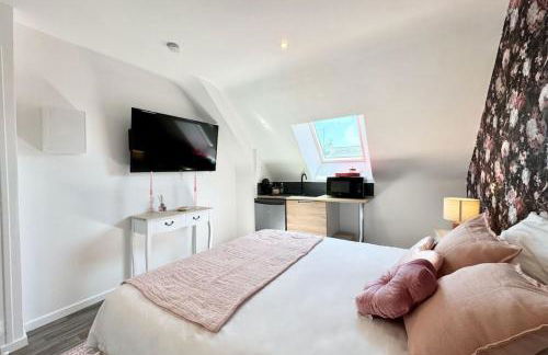 L’instant rose - Cocon fleuri avec jacuzzi - Foto 5