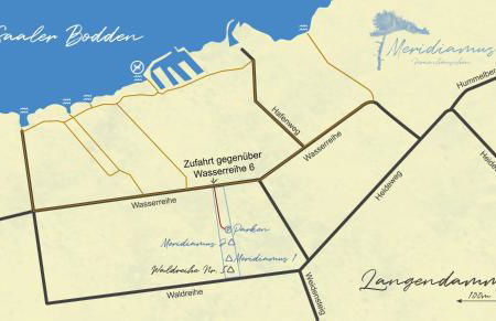 Meridiamus 1 - Ferienhäuschen in Boddennähe - Foto 12
