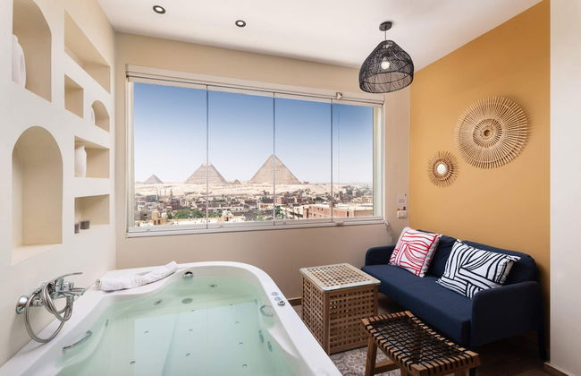 Jacuzzi Studio @ The Pyramids Free Airport Pickup - Foto 21