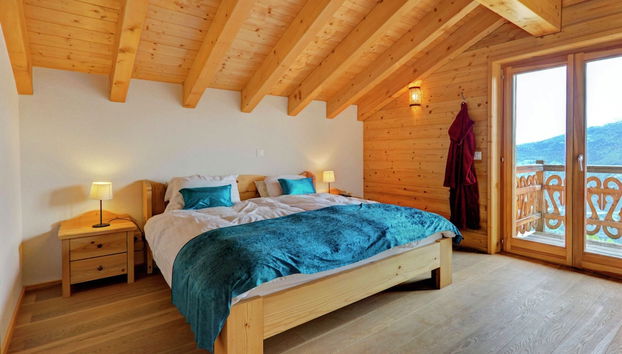 Modern Chalet with Hot Tub in Les Collons - Foto 2, Habitación