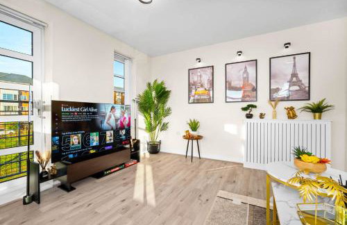 Dote Haven Stylish 2 Bed Apartment - Free Parking and Free High Speed WIFI - Foto 8