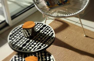 La Londe La Mer : appartement proche plages & vue superbe sur les îles d'or - Foto 8