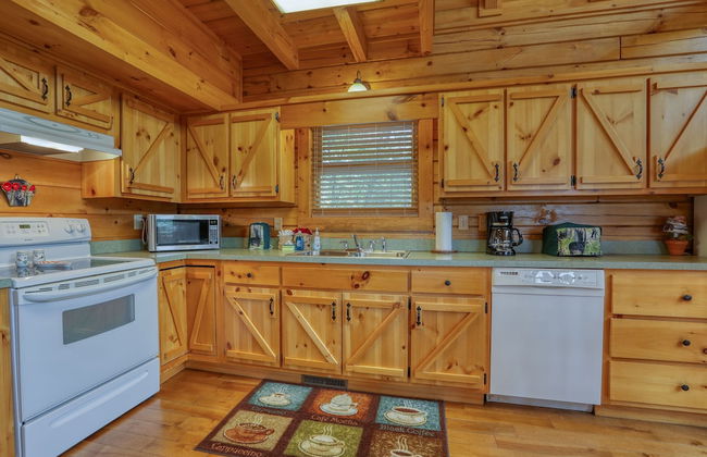 Mountain View - 2 Bedrooms, 2 Baths, Sleeps 6 Cabin by RedAwning - Foto 6