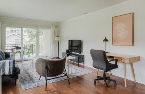 Blueground Palo Alto balcony courtyard wd SFO-1733 - Foto 3