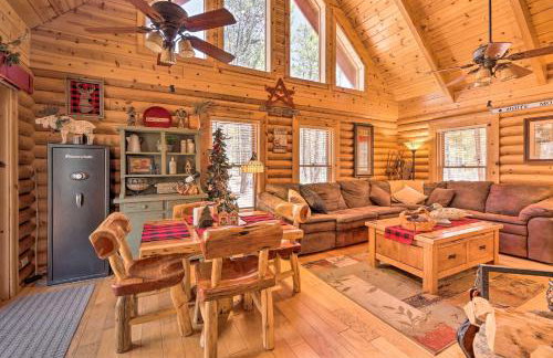 2-Acre Cabin in Pinetop-Lakeside with Fenced Yard - Foto 7