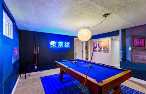 5BD Japanese-Themed w/ Hot Tub, Movie Room & Games - Foto 57