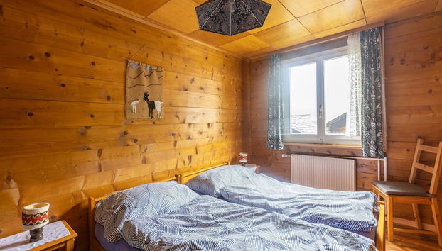 Welcoming Holiday Home in Saas Grund With Garden - Foto 2, Habitación