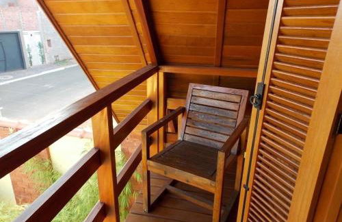 Chalé Paraíso Brotas SP + Piscina Privativa + Ar Condicionado - Foto 28