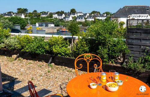 Villa Ponant 5 étoiles à Doëlan, piscine face mer - Foto 41