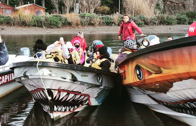 Paseo en barco por las cavernas de mármol de Puerto Sánchez - Foto 2