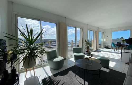 Maison vue mer, port et ville - Foto 1