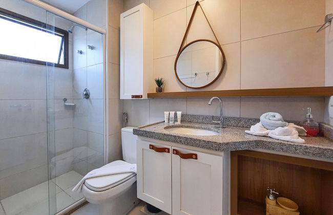 VG Sun Pé na Areia Luxuoso Térreo Gourmet 8 pessoas By DM Apartments - Foto 29