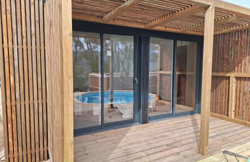 TINY HOUSE avec piscine "La Bernadette" villa Sisyphe - Foto 19