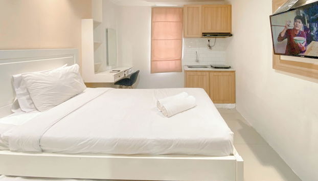 Cozy And Warm Studio Room At Paltrow City - Foto 3, Habitación