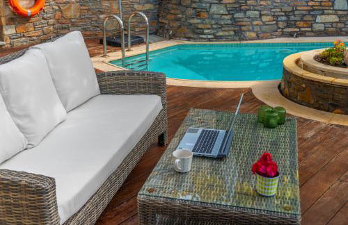 Aenaon Villa with Private Pool Panoramic view - Foto 8