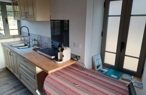 Petite maison bretonne 2 personnes accès piscine - Foto 17