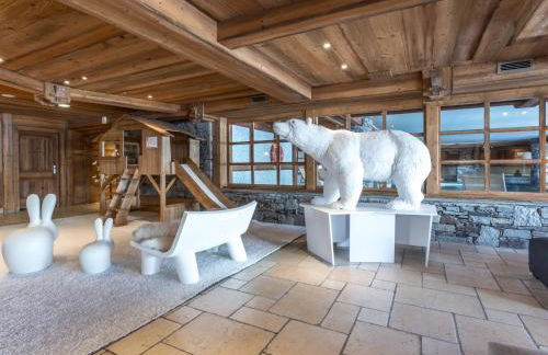 Duplex 10 pers. avec Piscine, Spa et Pied des Pistes à Saint Martin de Belleville - FR-1-461-6 - Foto 21