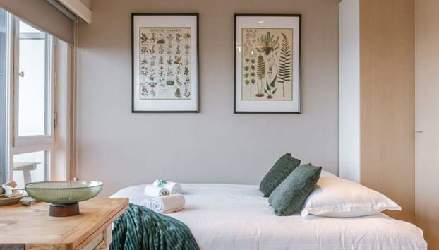 Bright Studio Near the Beach - Foto 2, Habitación