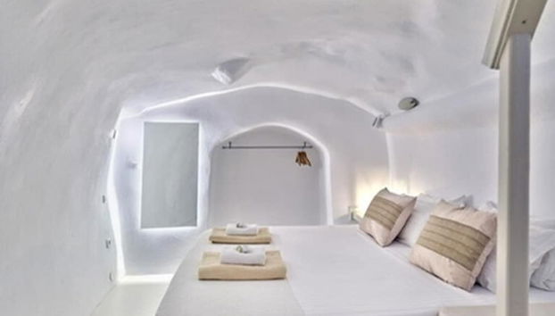 Sunset View Villa Santorini With Outdoor Jacuzzi - Foto 4, Habitación