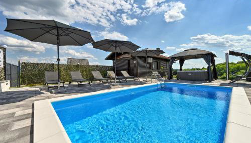 Holiday House Dora - Nice home with nice forest view and Outdoor swimming pool, Whirlpool-Jacuzzi, Sauna, 2 bedrooms and WiFi - Foto 3