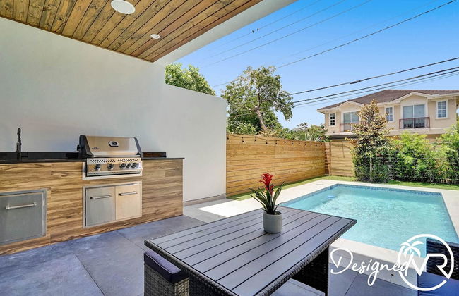 Chic 3BR w/ Pool Near Las Olas Blvd & Beach - Foto 48