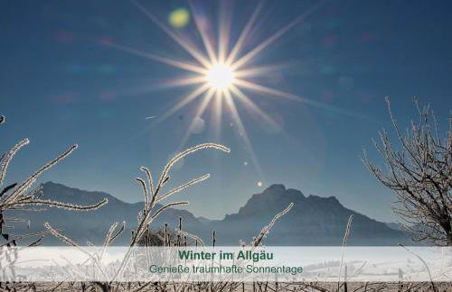 Chalet - Ferienwohnungen - Biohof Stöger - Panoramasüdbalkon - grandiose Aussicht auf See, Berge und Schloss Neuschwanstein - Foto 28
