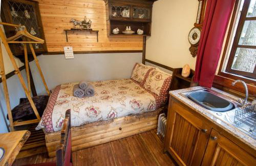 The Old Pumphouse Shepherds Hut with Hot Tub - Photo 14