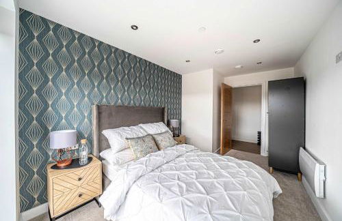 Luxury 2BR Penthouse-1, Private Terrace, City Center, Free Parking - Foto 9