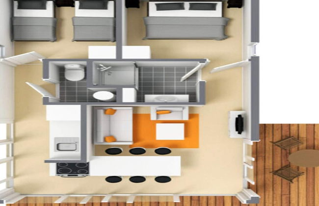 6 Person Holiday Park Home in Hesselager - Foto 28