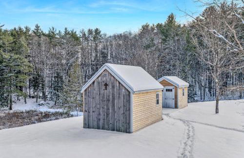 Log Cabin Fireplace Upper Valley - Wooded Chalet - Foto 49