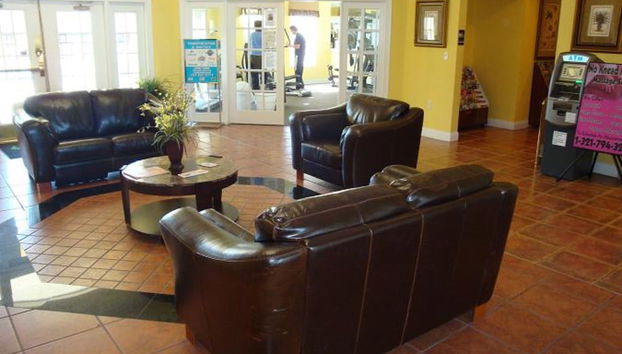 Sala de estar do lobby