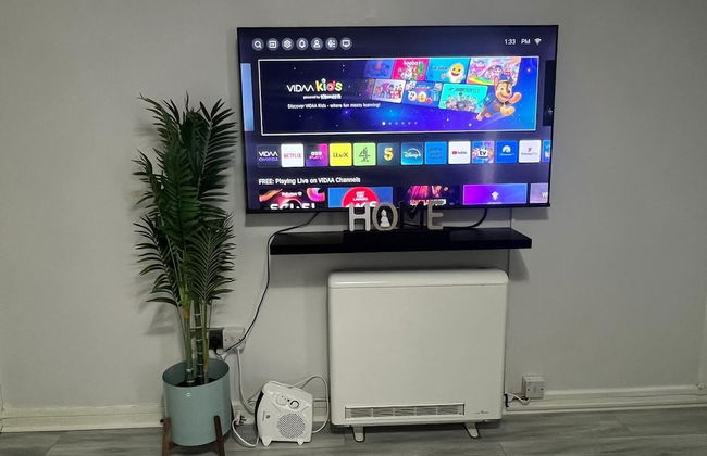 1bed Home Sleeps 5 Free Parking, Central, Wifi - Foto 13